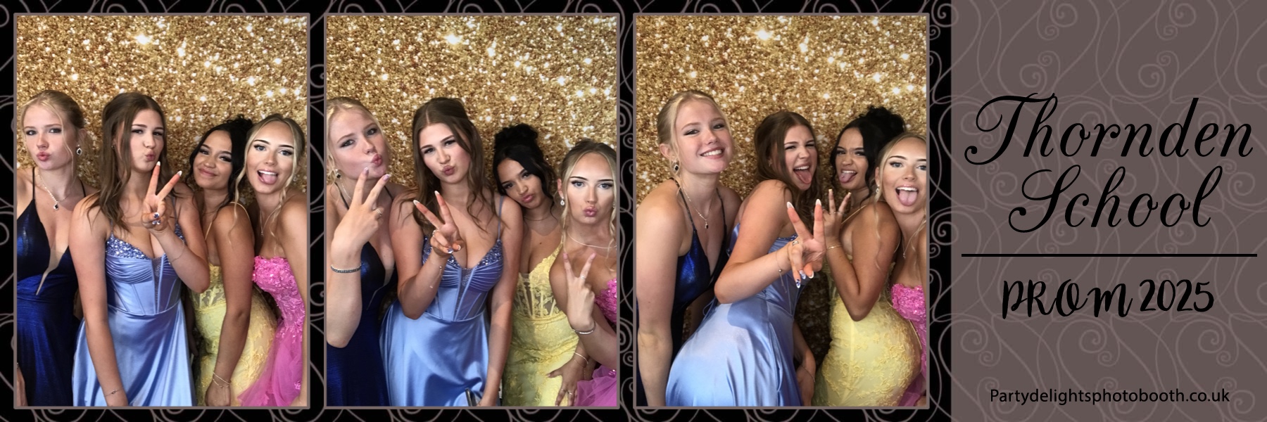 Thornden School Prom 2025 | View more photos from the event at gallery.partydelightsphotobooth.co.uk/u/PartyDelightsPhotoBooth/Thornden-School-Prom-2025