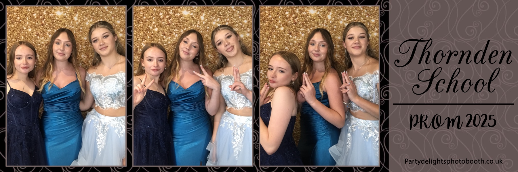 Thornden School Prom 2025 | View more photos from the event at gallery.partydelightsphotobooth.co.uk/u/PartyDelightsPhotoBooth/Thornden-School-Prom-2025
