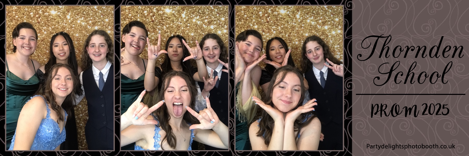 Thornden School Prom 2025 | View more photos from the event at gallery.partydelightsphotobooth.co.uk/u/PartyDelightsPhotoBooth/Thornden-School-Prom-2025