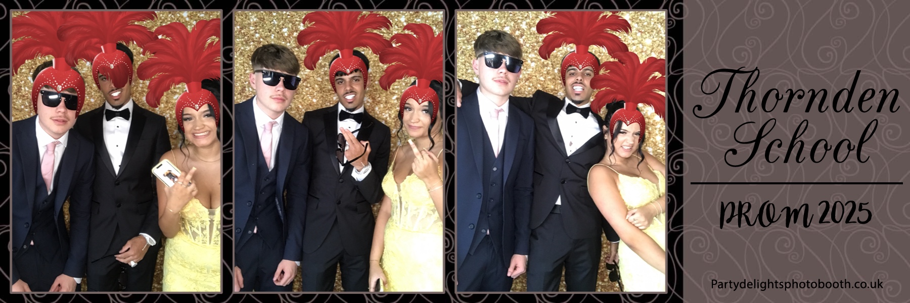 Thornden School Prom 2025 | View more photos from the event at gallery.partydelightsphotobooth.co.uk/u/PartyDelightsPhotoBooth/Thornden-School-Prom-2025