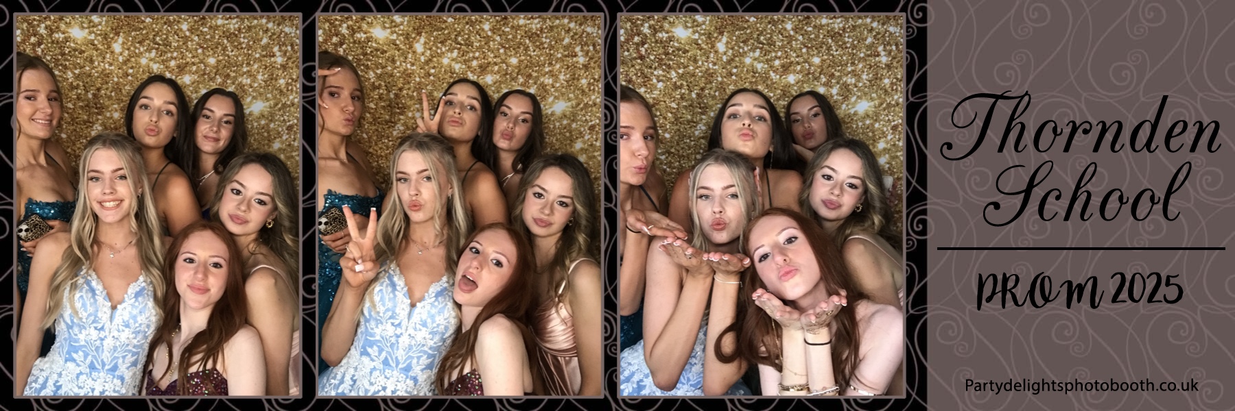 Thornden School Prom 2025 | View more photos from the event at gallery.partydelightsphotobooth.co.uk/u/PartyDelightsPhotoBooth/Thornden-School-Prom-2025