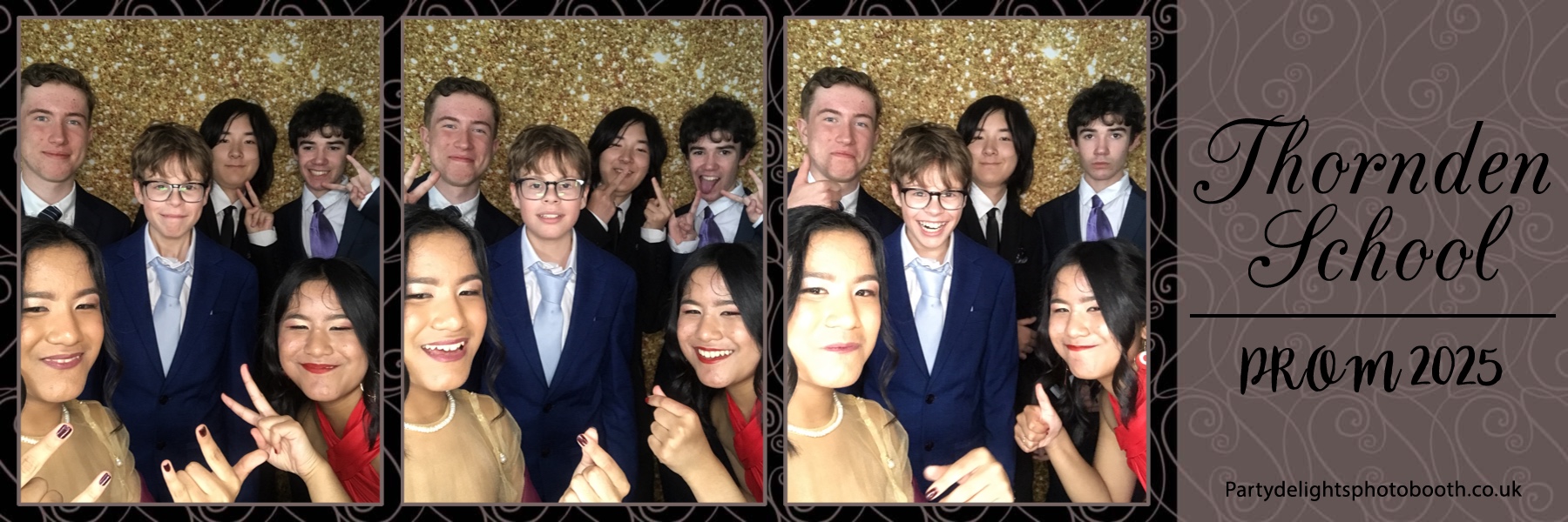 Thornden School Prom 2025 | View more photos from the event at gallery.partydelightsphotobooth.co.uk/u/PartyDelightsPhotoBooth/Thornden-School-Prom-2025