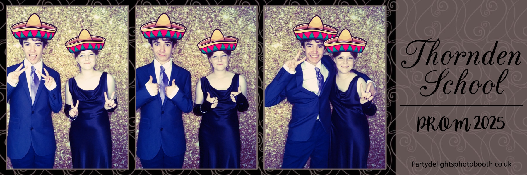 Thornden School Prom 2025 | View more photos from the event at gallery.partydelightsphotobooth.co.uk/u/PartyDelightsPhotoBooth/Thornden-School-Prom-2025