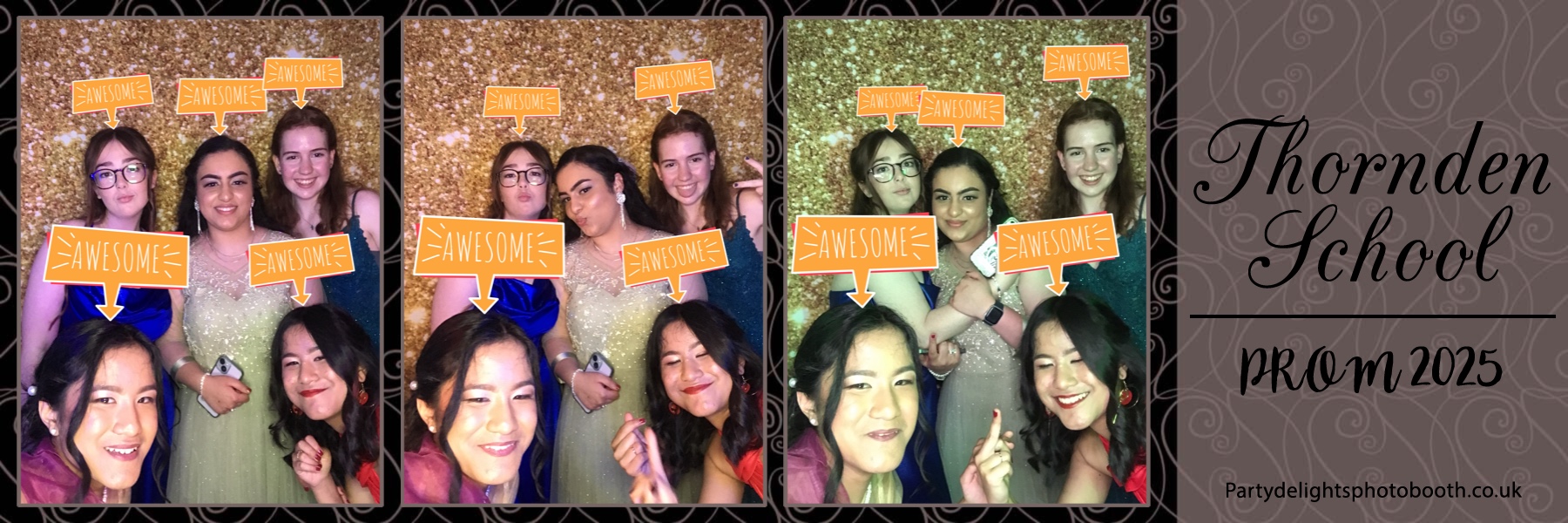 Thornden School Prom 2025 | View more photos from the event at gallery.partydelightsphotobooth.co.uk/u/PartyDelightsPhotoBooth/Thornden-School-Prom-2025