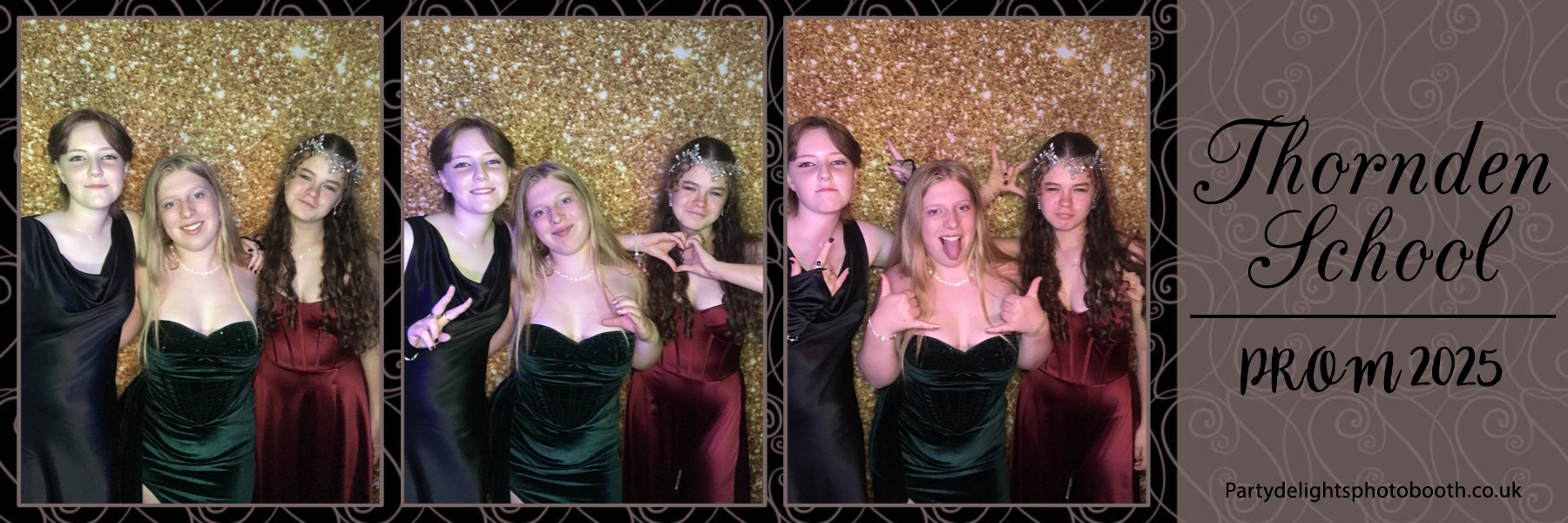 Thornden School Prom 2025 | View more photos from the event at gallery.partydelightsphotobooth.co.uk/u/PartyDelightsPhotoBooth/Thornden-School-Prom-2025