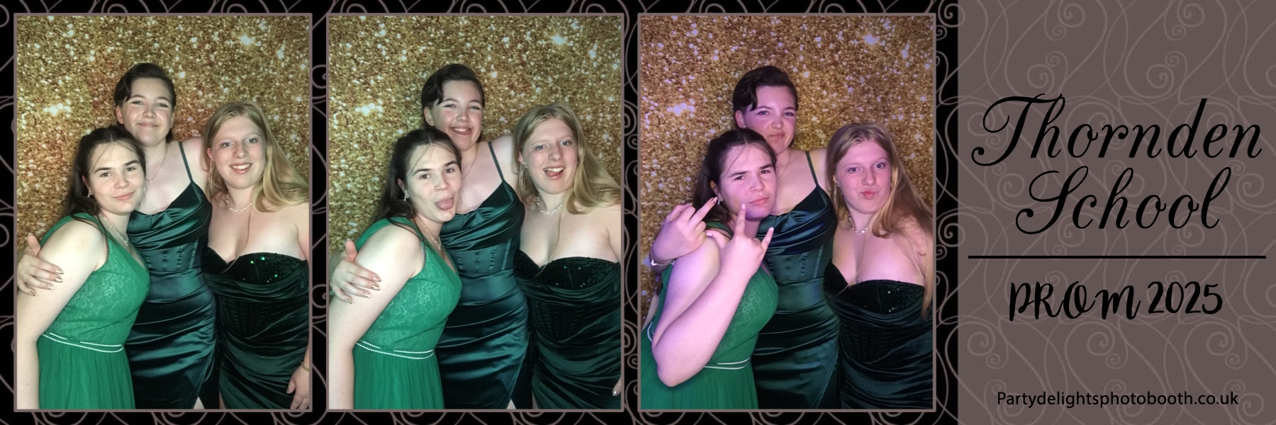 Thornden School Prom 2025 | View more photos from the event at gallery.partydelightsphotobooth.co.uk/u/PartyDelightsPhotoBooth/Thornden-School-Prom-2025