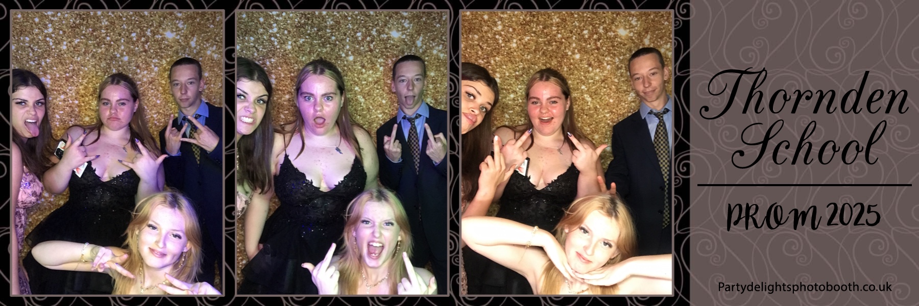 Thornden School Prom 2025 | View more photos from the event at gallery.partydelightsphotobooth.co.uk/u/PartyDelightsPhotoBooth/Thornden-School-Prom-2025