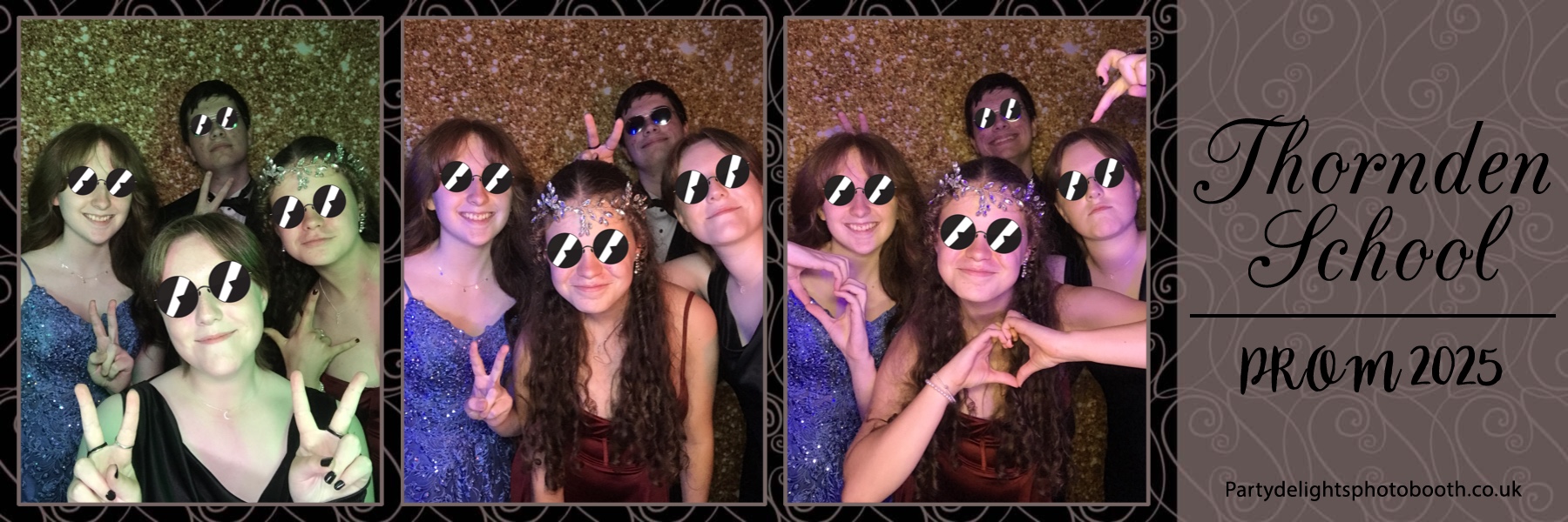 Thornden School Prom 2025 | View more photos from the event at gallery.partydelightsphotobooth.co.uk/u/PartyDelightsPhotoBooth/Thornden-School-Prom-2025