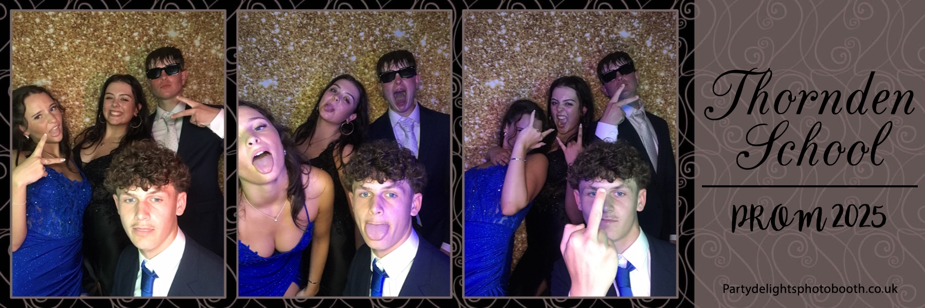 Thornden School Prom 2025 | View more photos from the event at gallery.partydelightsphotobooth.co.uk/u/PartyDelightsPhotoBooth/Thornden-School-Prom-2025