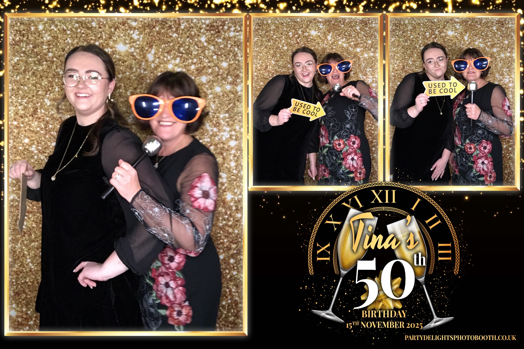 Tina's 50th birthday Bash | View more photos from the event at gallery.partydelightsphotobooth.co.uk/u/PartyDelightsPhotoBooth/Tinas-50th-birthday-Bash