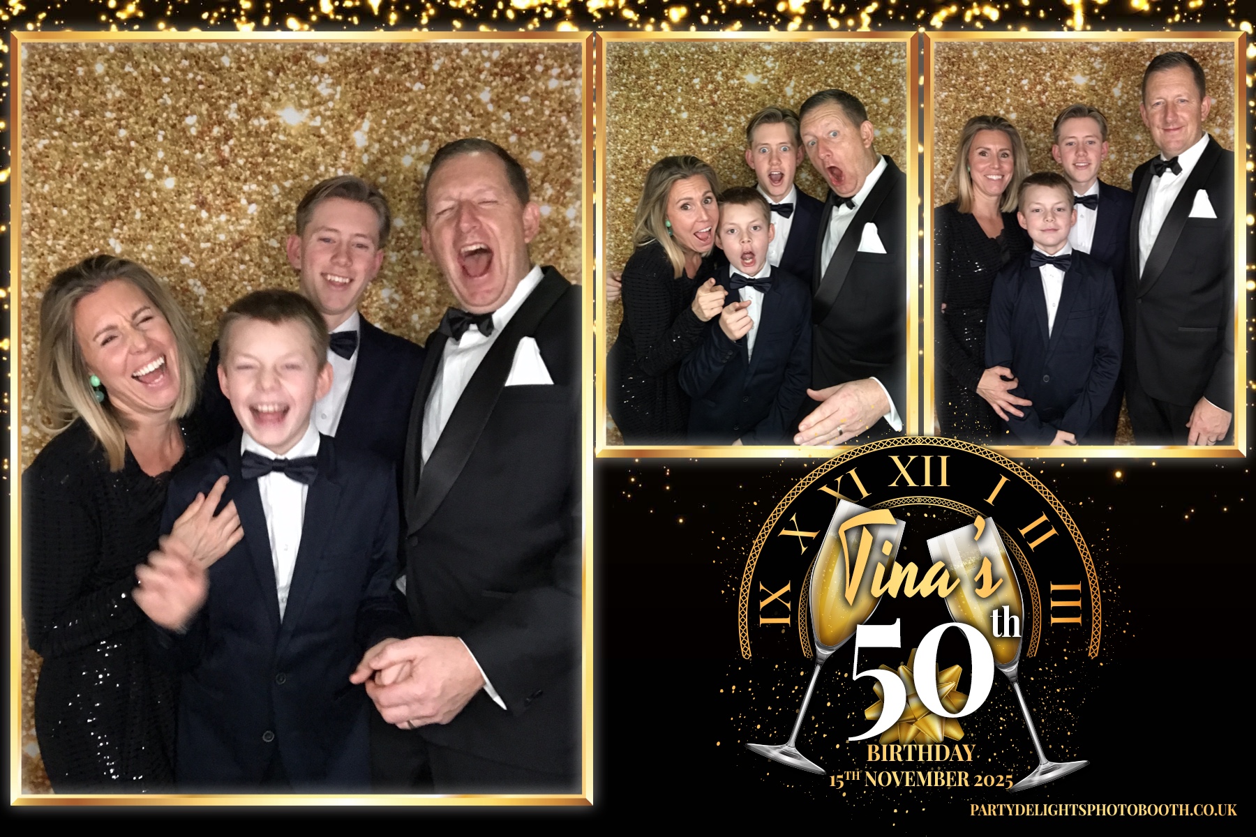 Tina's 50th birthday Bash | View more photos from the event at gallery.partydelightsphotobooth.co.uk/u/PartyDelightsPhotoBooth/Tinas-50th-birthday-Bash