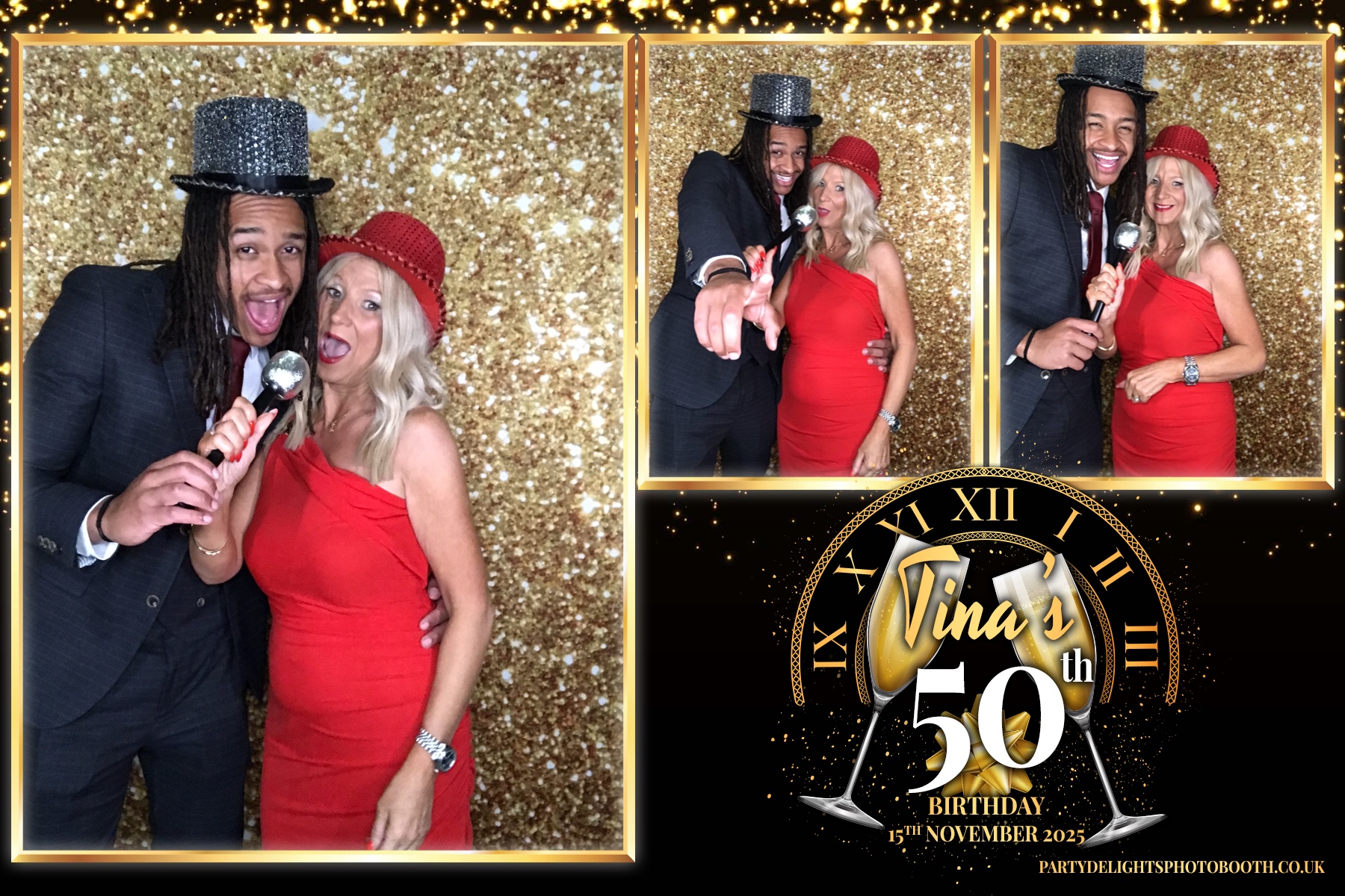 Tina's 50th birthday Bash | View more photos from the event at gallery.partydelightsphotobooth.co.uk/u/PartyDelightsPhotoBooth/Tinas-50th-birthday-Bash