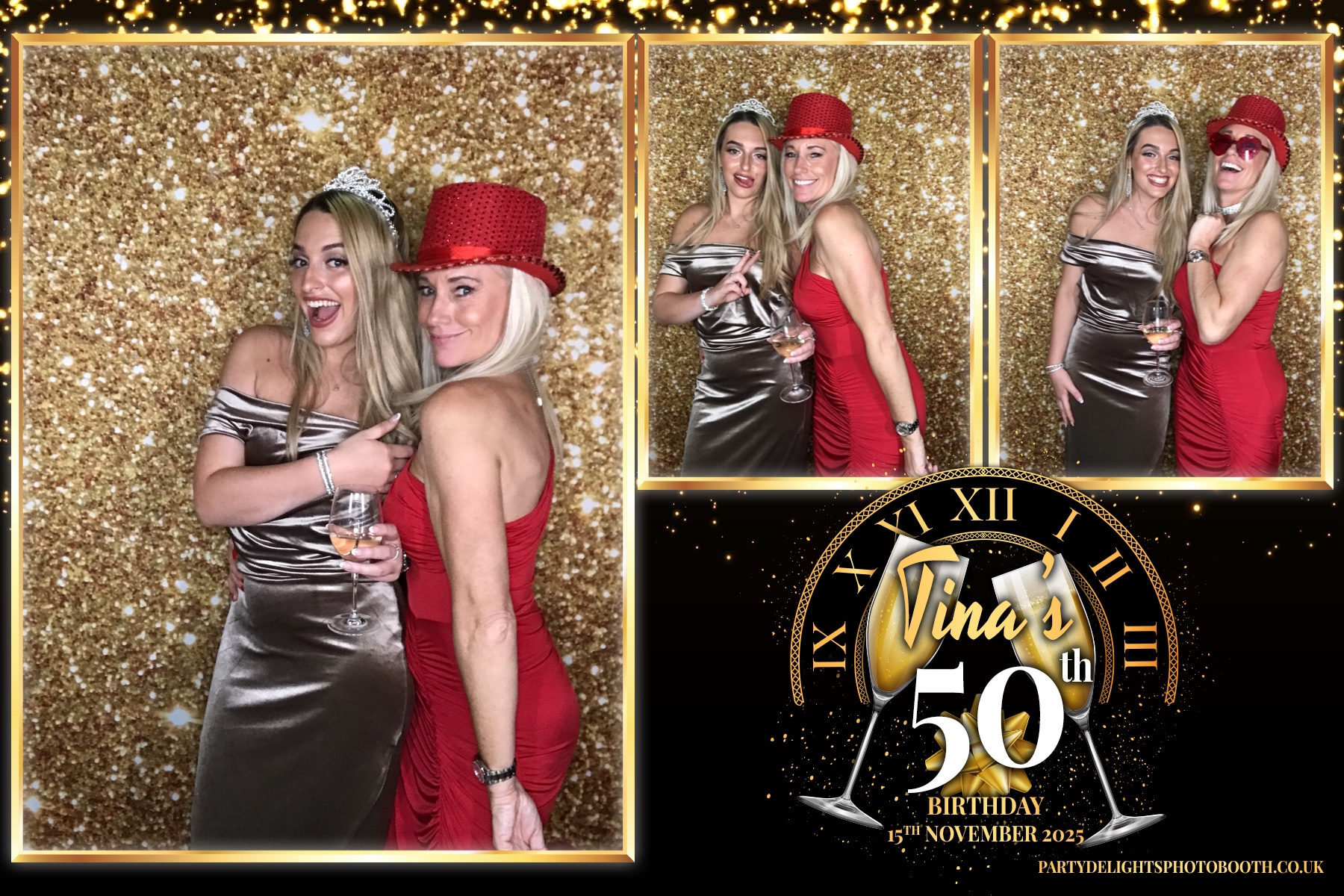 Tina's 50th birthday Bash | View more photos from the event at gallery.partydelightsphotobooth.co.uk/u/PartyDelightsPhotoBooth/Tinas-50th-birthday-Bash