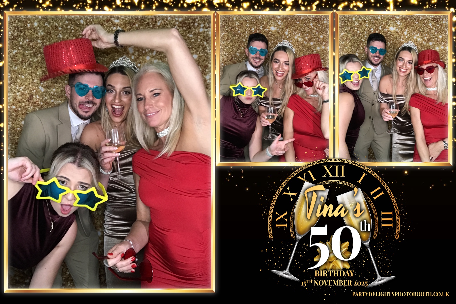 Tina's 50th birthday Bash | View more photos from the event at gallery.partydelightsphotobooth.co.uk/u/PartyDelightsPhotoBooth/Tinas-50th-birthday-Bash