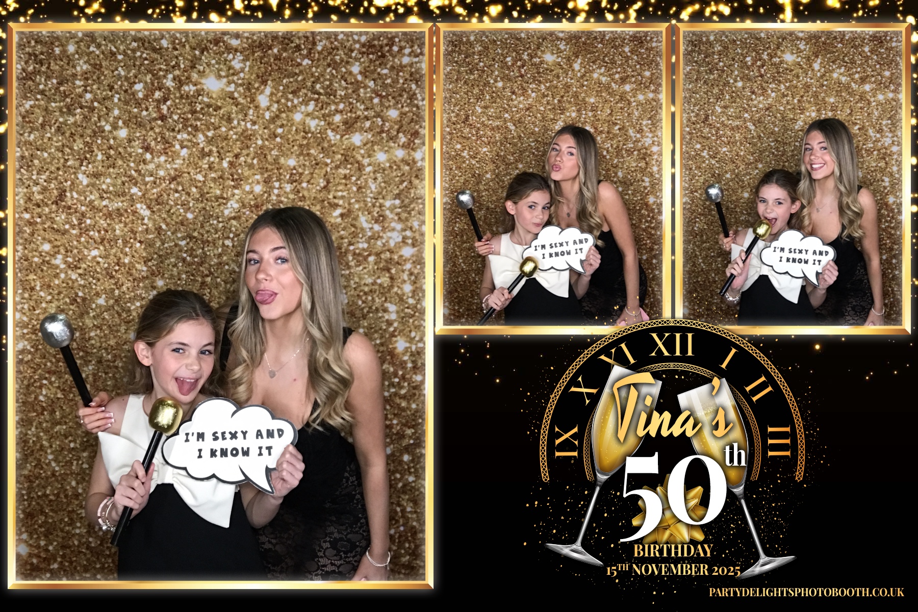 Tina's 50th birthday Bash | View more photos from the event at gallery.partydelightsphotobooth.co.uk/u/PartyDelightsPhotoBooth/Tinas-50th-birthday-Bash