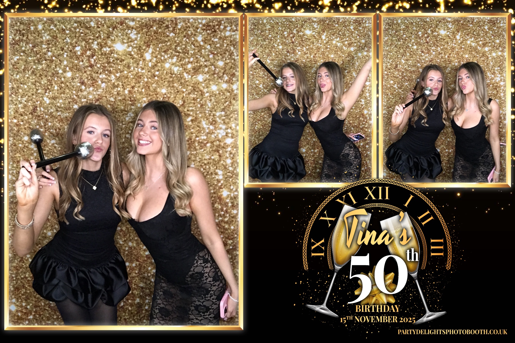 Tina's 50th birthday Bash | View more photos from the event at gallery.partydelightsphotobooth.co.uk/u/PartyDelightsPhotoBooth/Tinas-50th-birthday-Bash