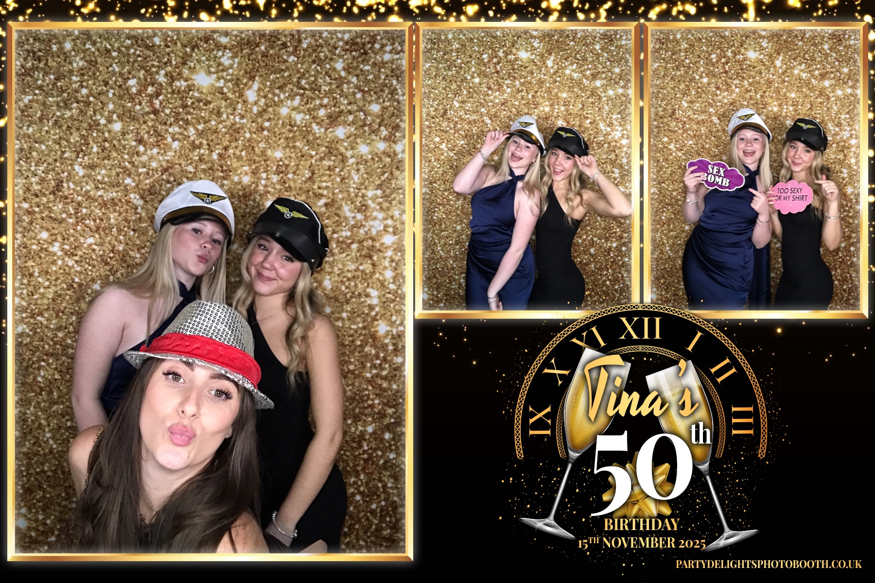 Tina's 50th birthday Bash | View more photos from the event at gallery.partydelightsphotobooth.co.uk/u/PartyDelightsPhotoBooth/Tinas-50th-birthday-Bash
