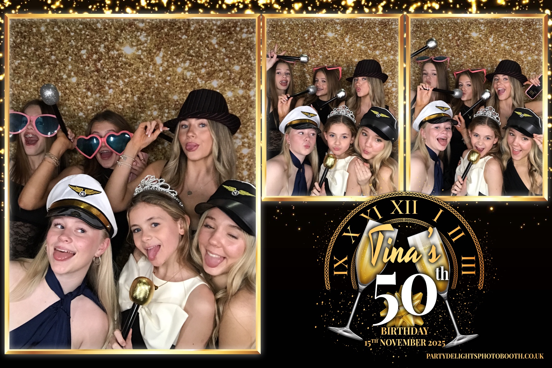Tina's 50th birthday Bash | View more photos from the event at gallery.partydelightsphotobooth.co.uk/u/PartyDelightsPhotoBooth/Tinas-50th-birthday-Bash