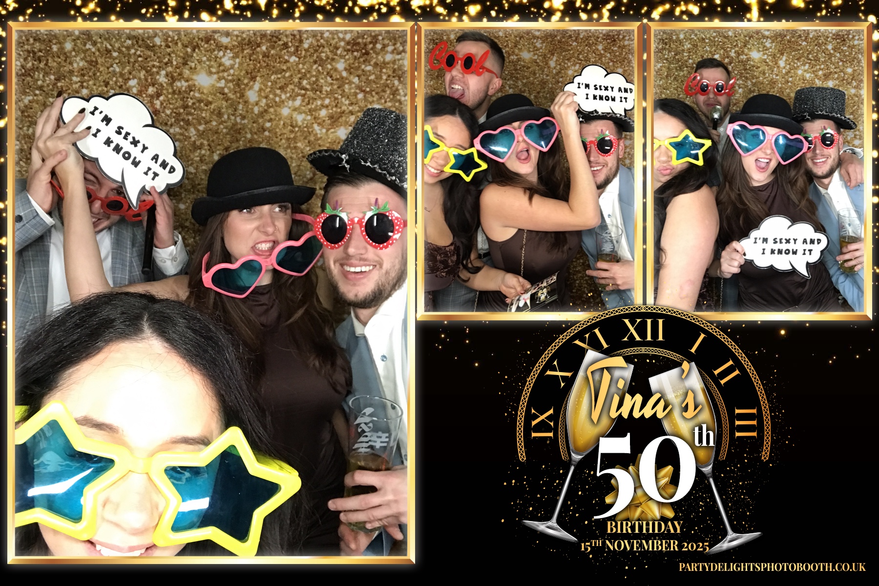 Tina's 50th birthday Bash | View more photos from the event at gallery.partydelightsphotobooth.co.uk/u/PartyDelightsPhotoBooth/Tinas-50th-birthday-Bash
