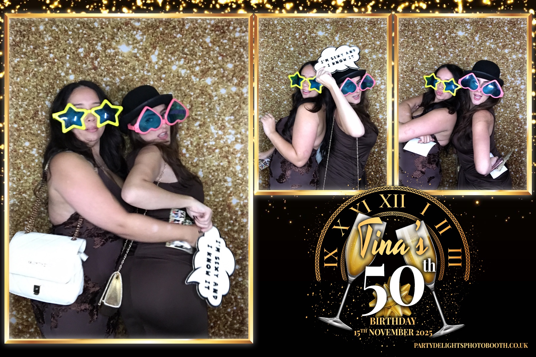 Tina's 50th birthday Bash | View more photos from the event at gallery.partydelightsphotobooth.co.uk/u/PartyDelightsPhotoBooth/Tinas-50th-birthday-Bash