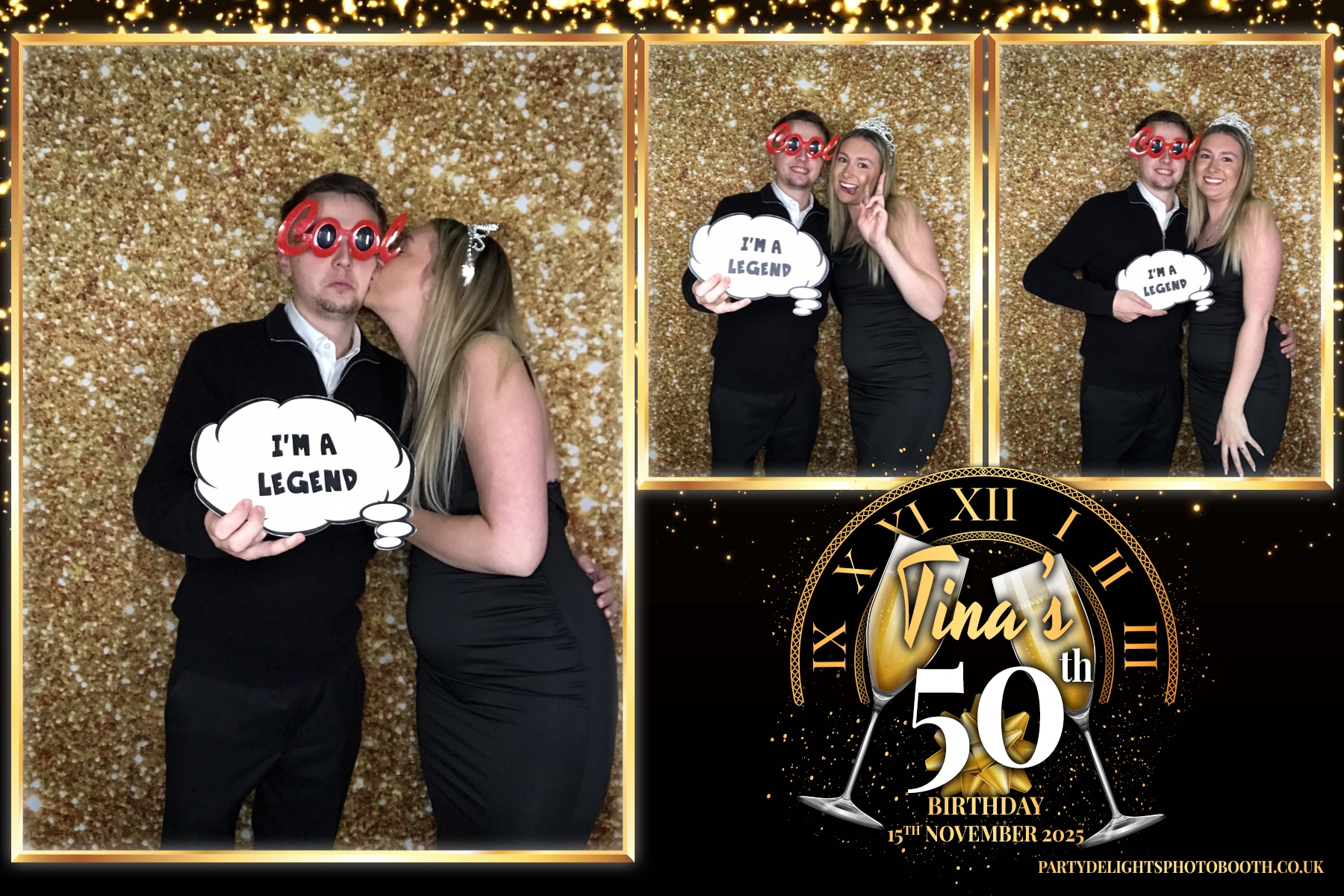 Tina's 50th birthday Bash | View more photos from the event at gallery.partydelightsphotobooth.co.uk/u/PartyDelightsPhotoBooth/Tinas-50th-birthday-Bash