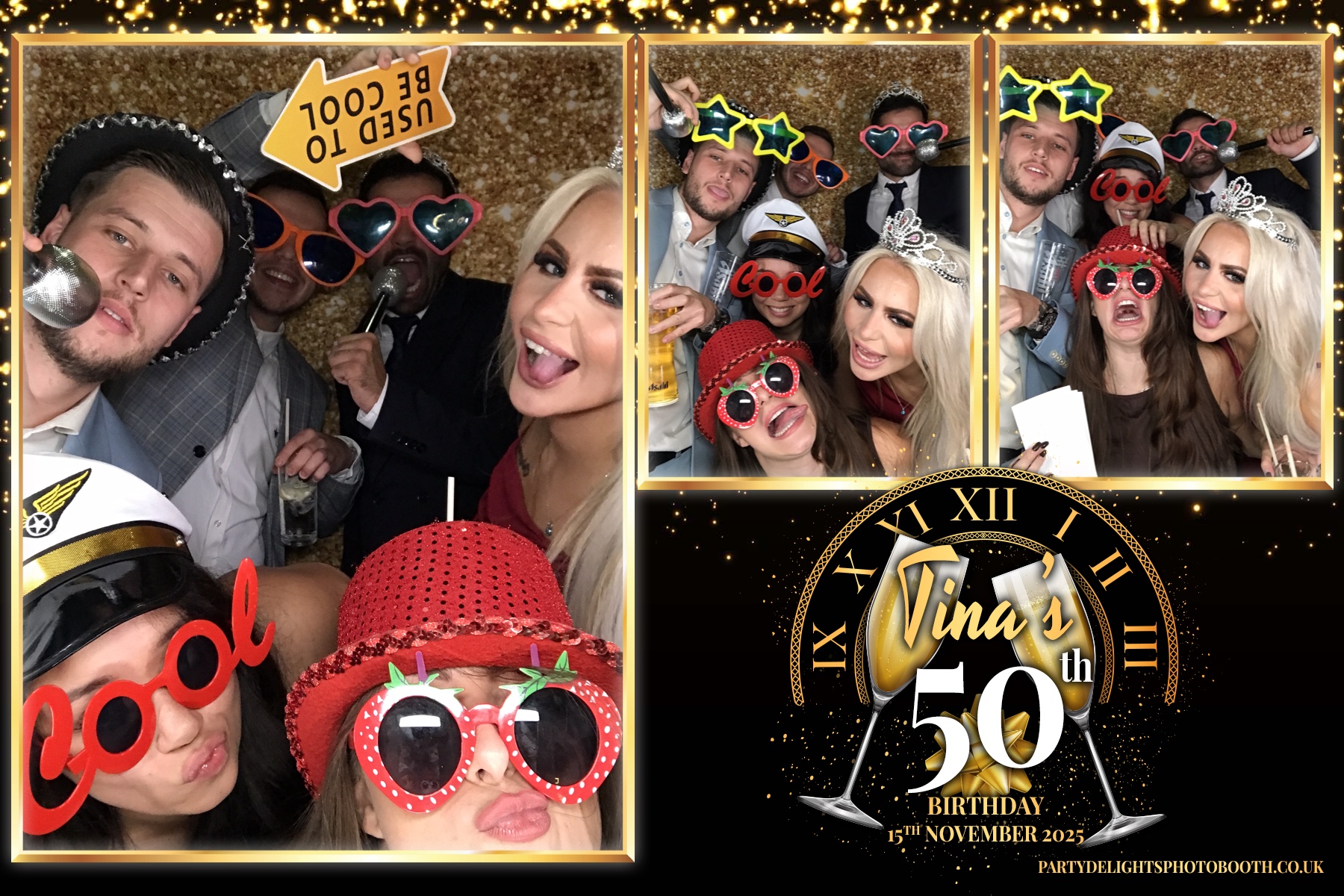 Tina's 50th birthday Bash | View more photos from the event at gallery.partydelightsphotobooth.co.uk/u/PartyDelightsPhotoBooth/Tinas-50th-birthday-Bash