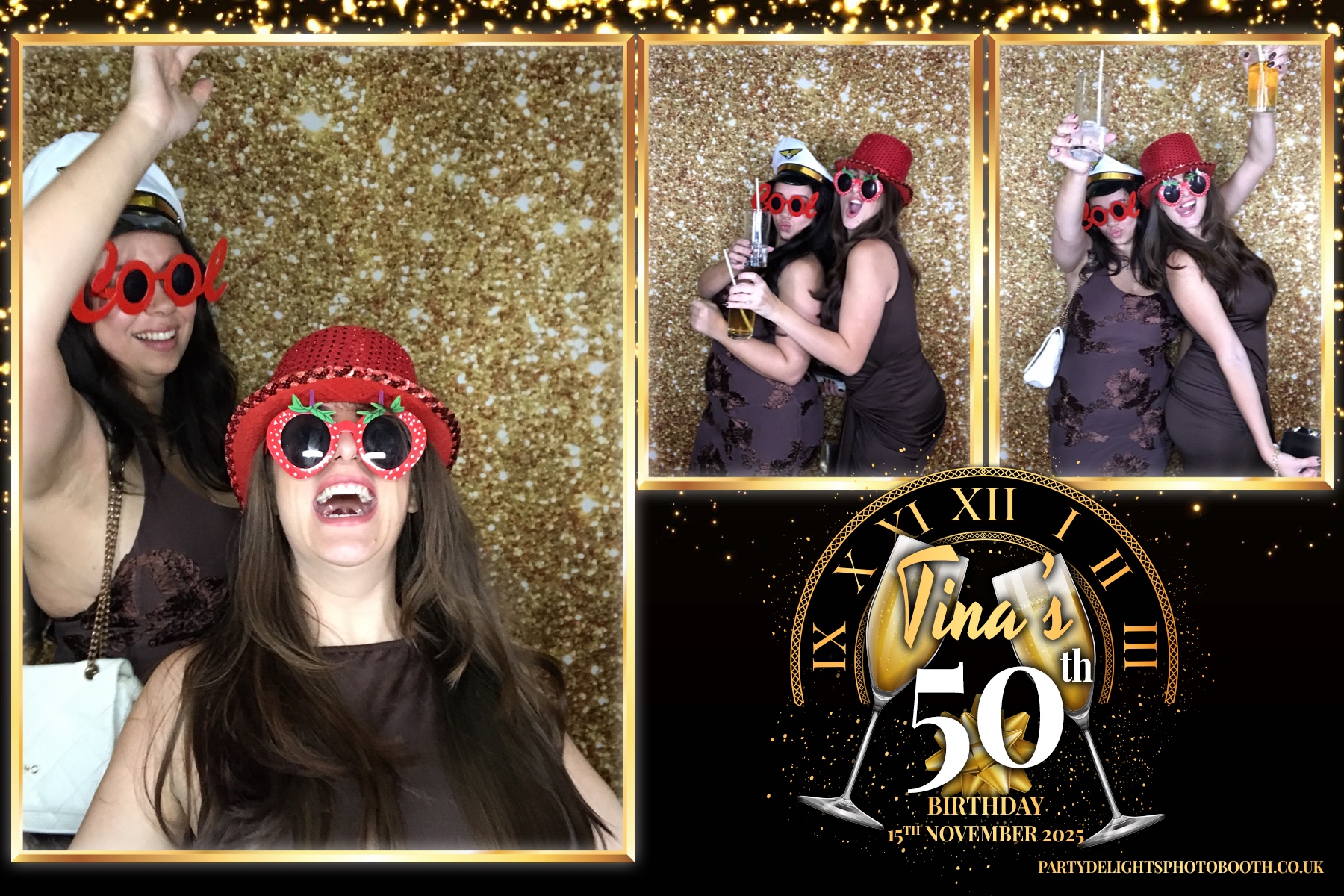 Tina's 50th birthday Bash | View more photos from the event at gallery.partydelightsphotobooth.co.uk/u/PartyDelightsPhotoBooth/Tinas-50th-birthday-Bash