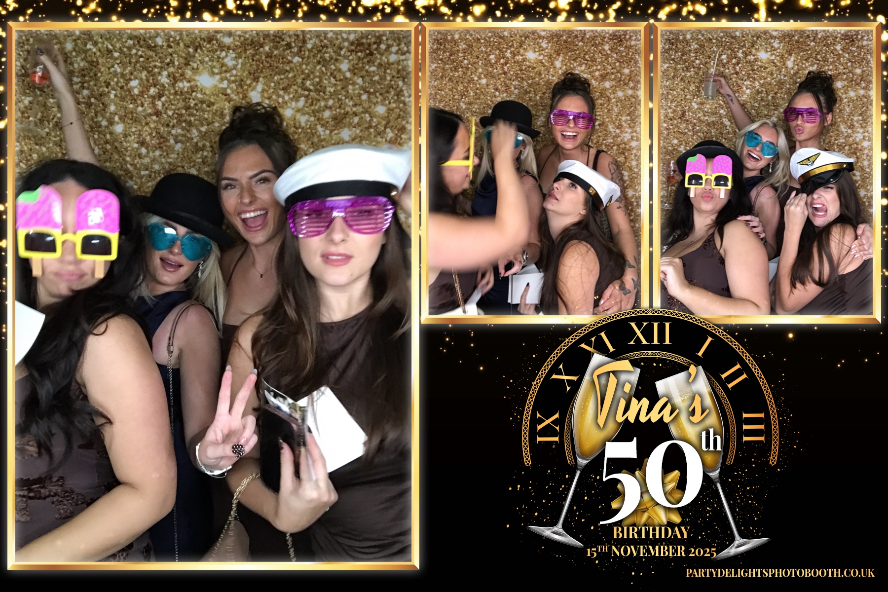 Tina's 50th birthday Bash | View more photos from the event at gallery.partydelightsphotobooth.co.uk/u/PartyDelightsPhotoBooth/Tinas-50th-birthday-Bash