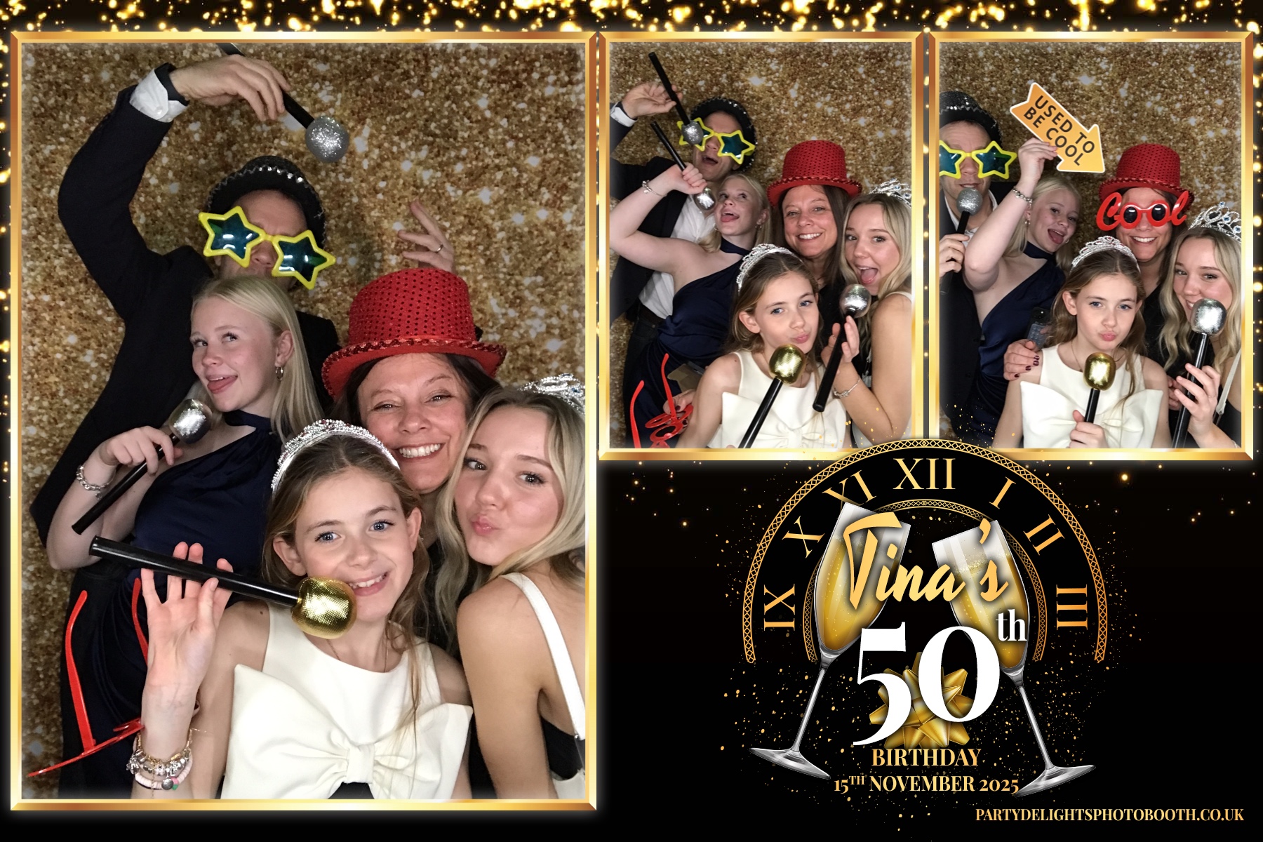 Tina's 50th birthday Bash | View more photos from the event at gallery.partydelightsphotobooth.co.uk/u/PartyDelightsPhotoBooth/Tinas-50th-birthday-Bash