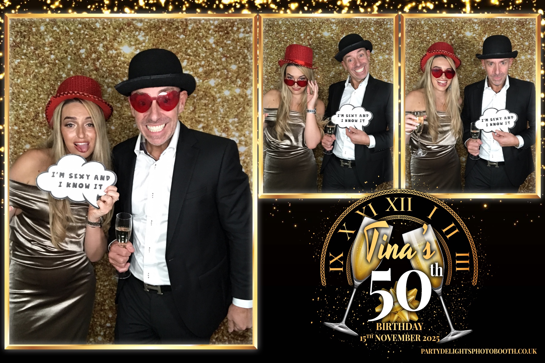 Tina's 50th birthday Bash | View more photos from the event at gallery.partydelightsphotobooth.co.uk/u/PartyDelightsPhotoBooth/Tinas-50th-birthday-Bash
