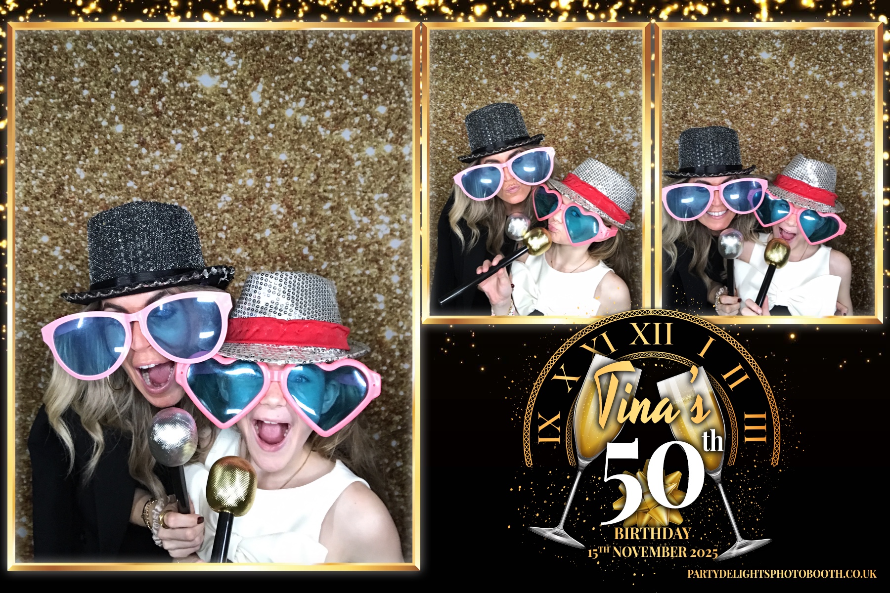 Tina's 50th birthday Bash | View more photos from the event at gallery.partydelightsphotobooth.co.uk/u/PartyDelightsPhotoBooth/Tinas-50th-birthday-Bash