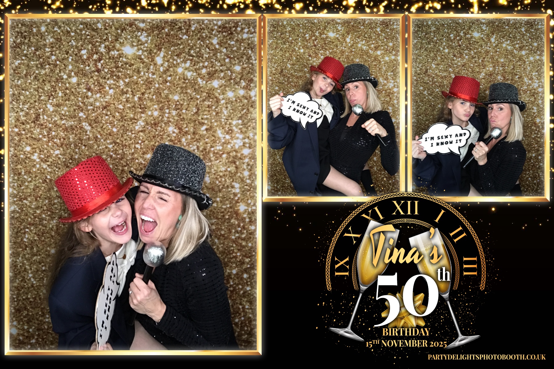 Tina's 50th birthday Bash | View more photos from the event at gallery.partydelightsphotobooth.co.uk/u/PartyDelightsPhotoBooth/Tinas-50th-birthday-Bash