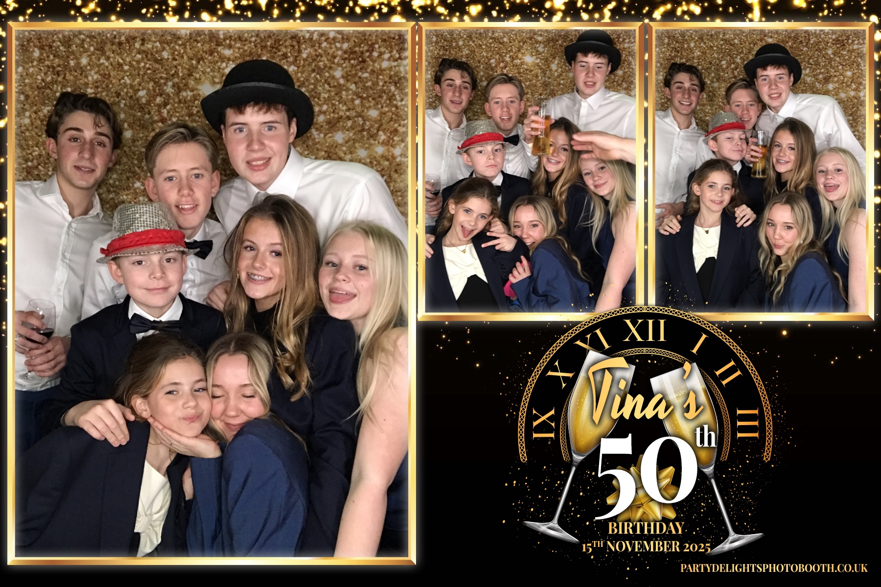 Tina's 50th birthday Bash | View more photos from the event at gallery.partydelightsphotobooth.co.uk/u/PartyDelightsPhotoBooth/Tinas-50th-birthday-Bash