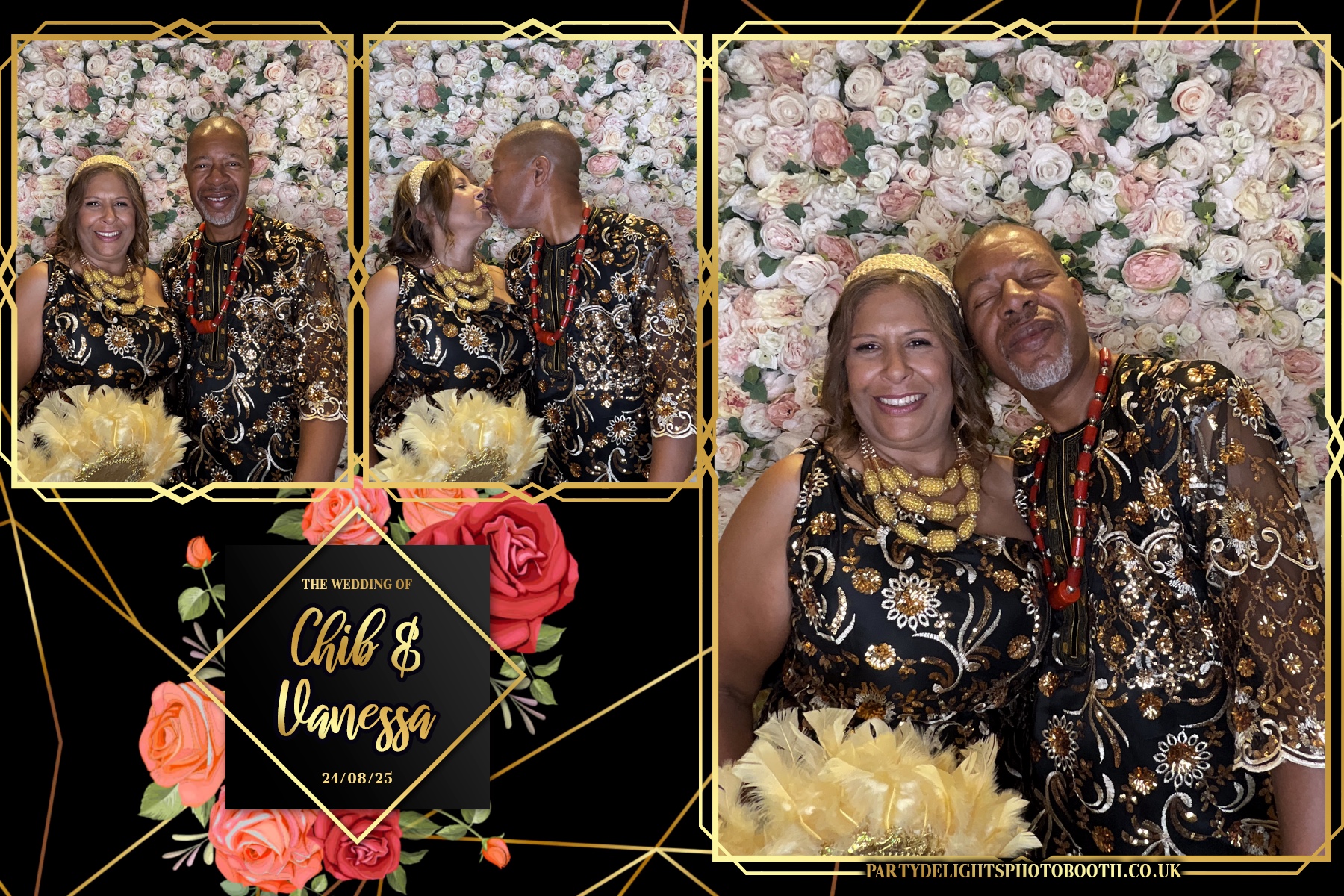 Vanessa and Chib's Wedding | View more photos from the event at gallery.partydelightsphotobooth.co.uk/u/PartyDelightsPhotoBooth/Vanessa-and-Chibs-Wedding