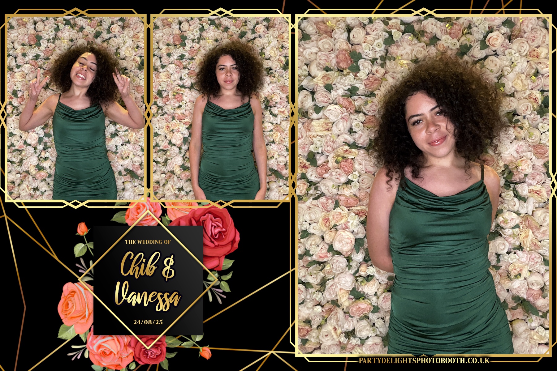 Vanessa and Chib's Wedding | View more photos from the event at gallery.partydelightsphotobooth.co.uk/u/PartyDelightsPhotoBooth/Vanessa-and-Chibs-Wedding