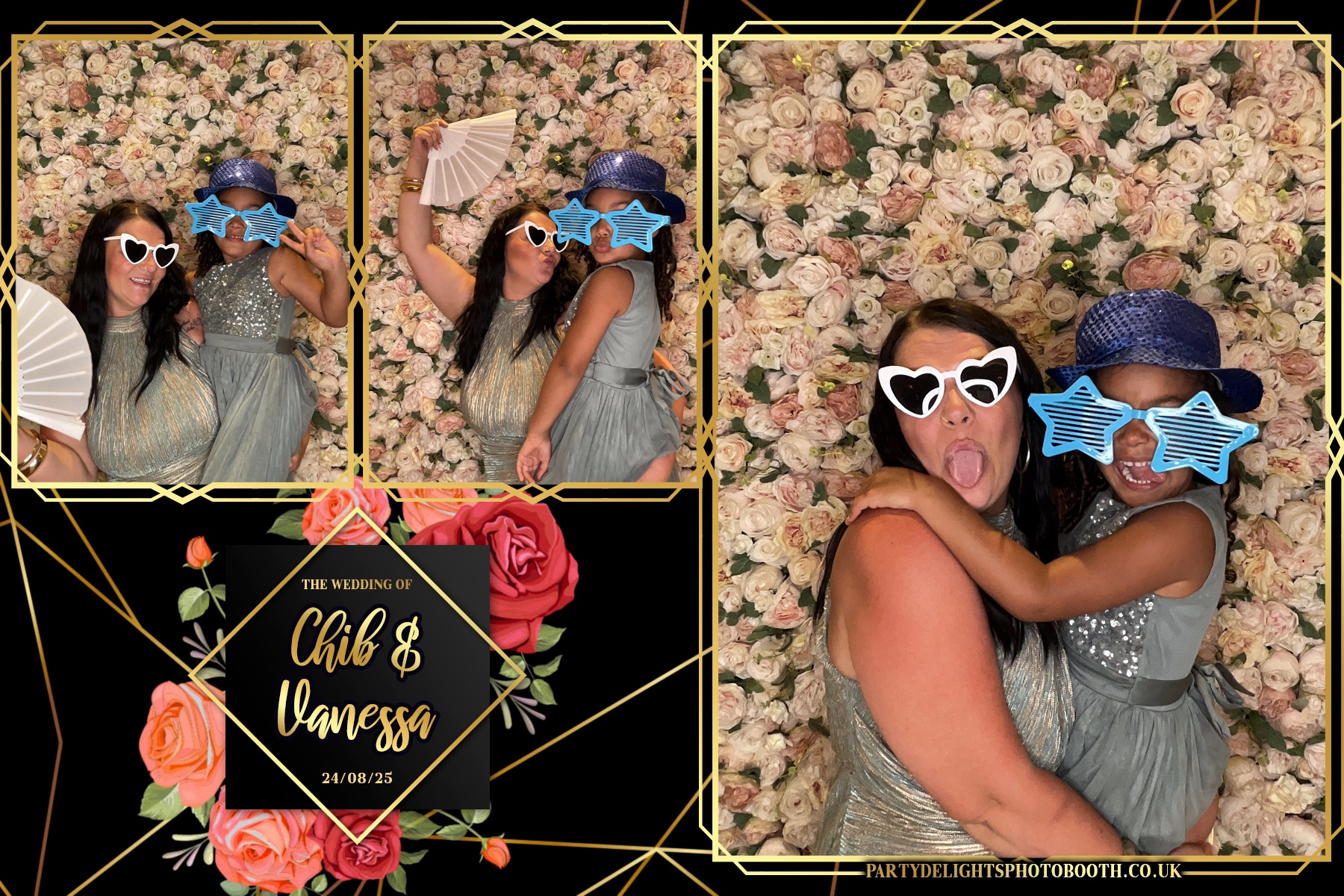 Vanessa and Chib's Wedding | View more photos from the event at gallery.partydelightsphotobooth.co.uk/u/PartyDelightsPhotoBooth/Vanessa-and-Chibs-Wedding