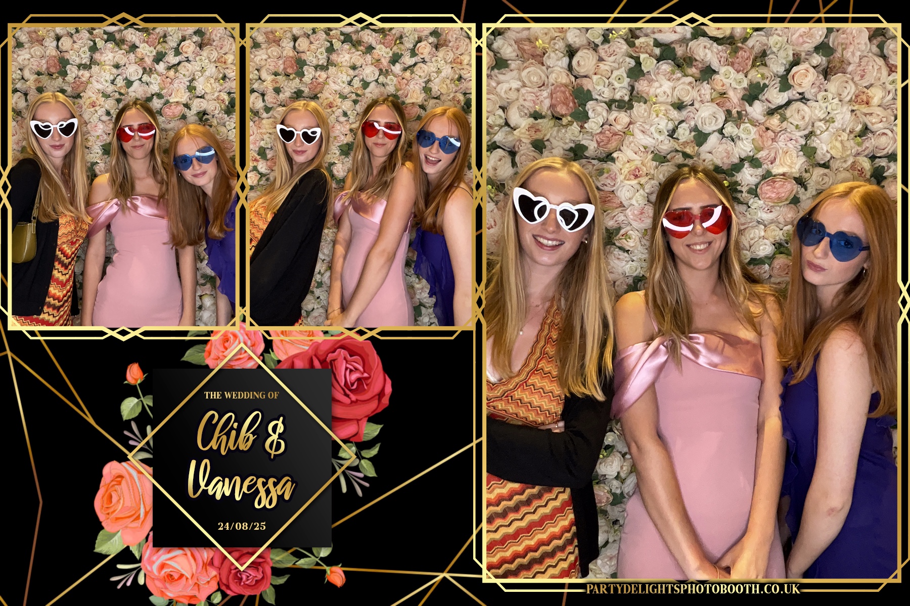 Vanessa and Chib's Wedding | View more photos from the event at gallery.partydelightsphotobooth.co.uk/u/PartyDelightsPhotoBooth/Vanessa-and-Chibs-Wedding