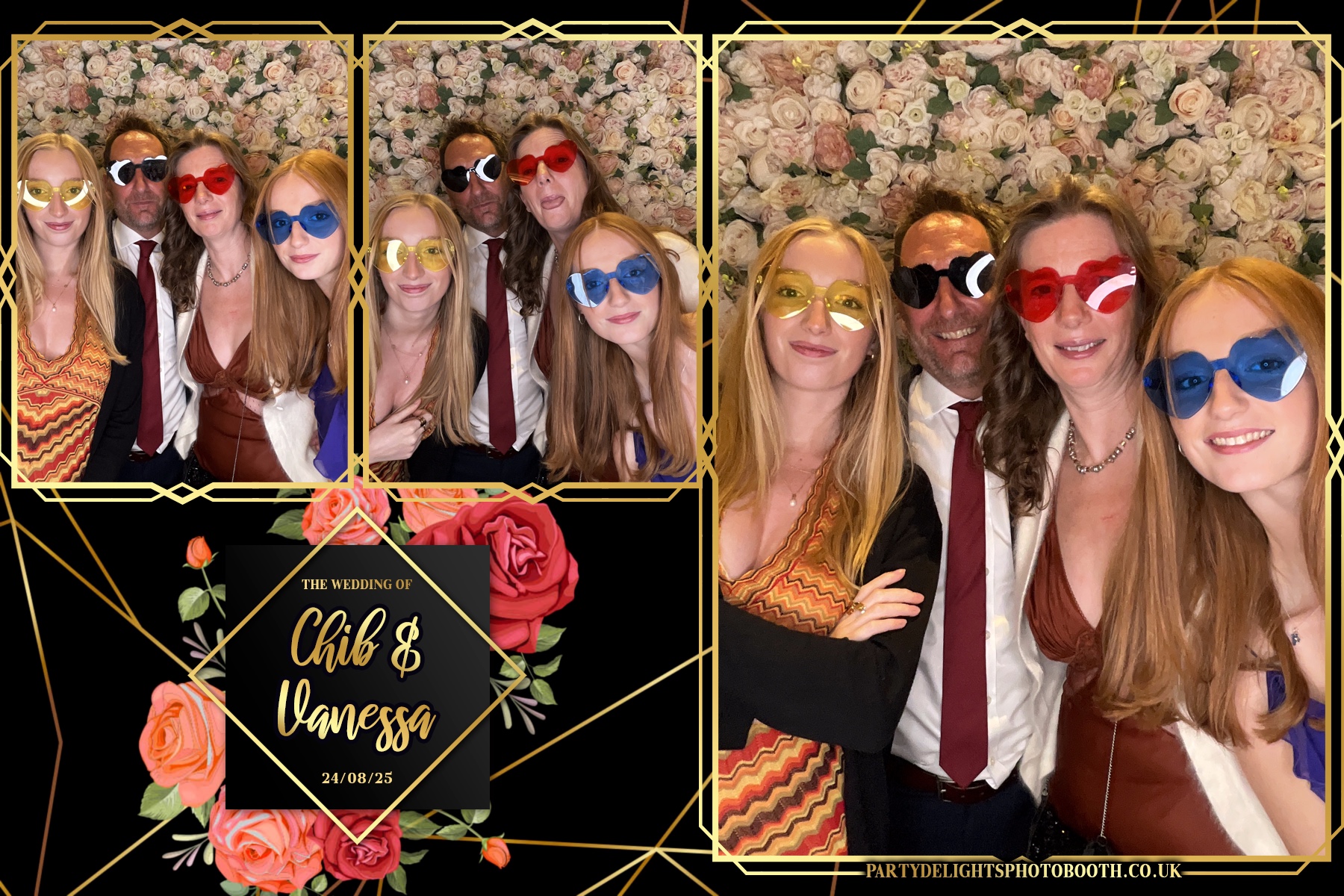 Vanessa and Chib's Wedding | View more photos from the event at gallery.partydelightsphotobooth.co.uk/u/PartyDelightsPhotoBooth/Vanessa-and-Chibs-Wedding