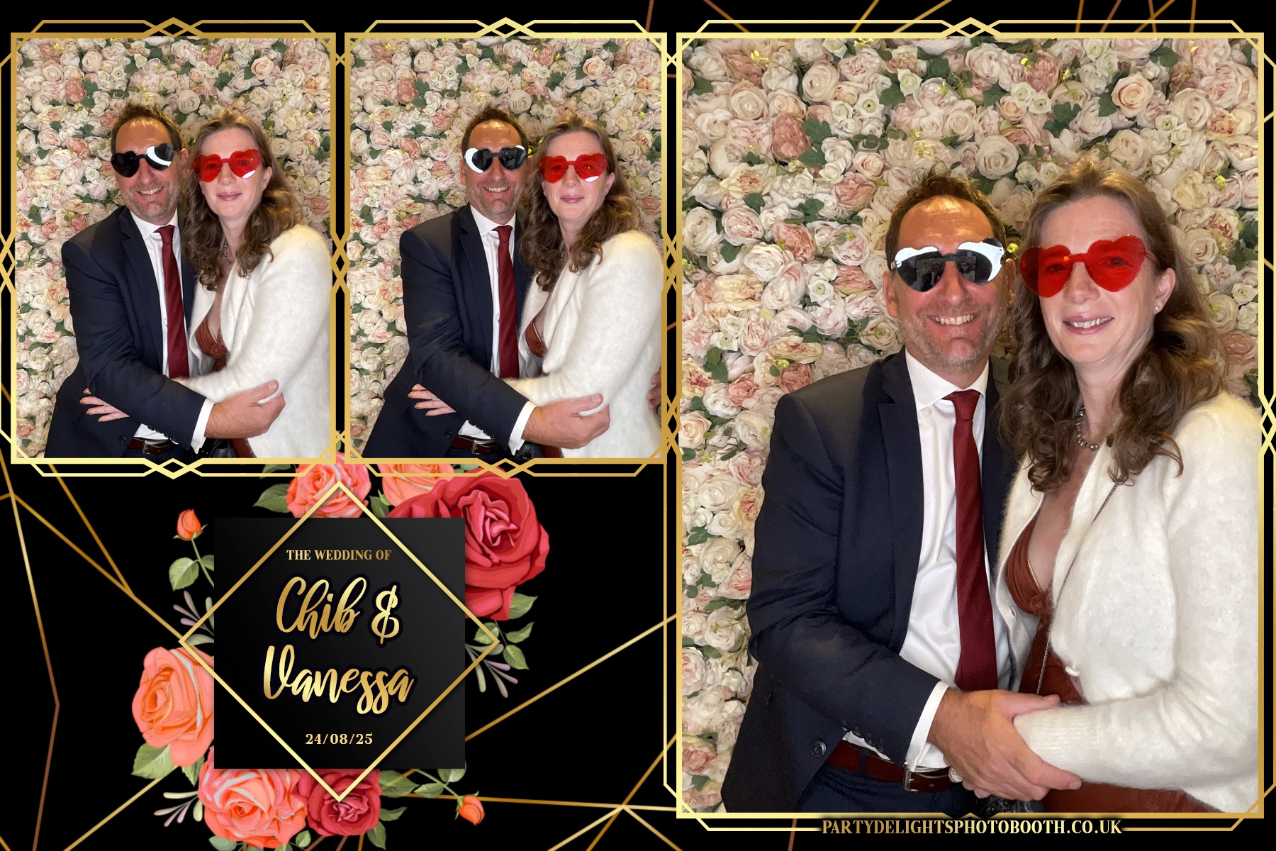 Vanessa and Chib's Wedding | View more photos from the event at gallery.partydelightsphotobooth.co.uk/u/PartyDelightsPhotoBooth/Vanessa-and-Chibs-Wedding