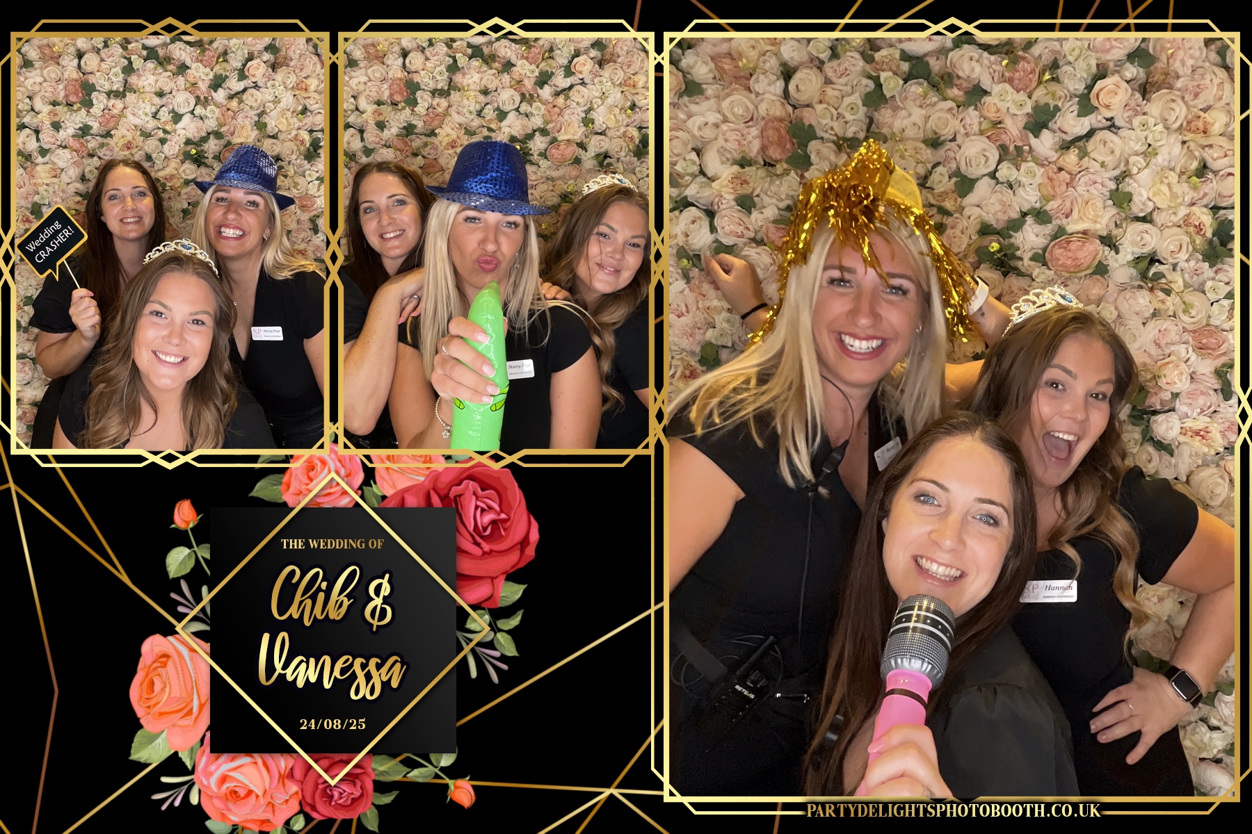 Vanessa and Chib's Wedding | View more photos from the event at gallery.partydelightsphotobooth.co.uk/u/PartyDelightsPhotoBooth/Vanessa-and-Chibs-Wedding
