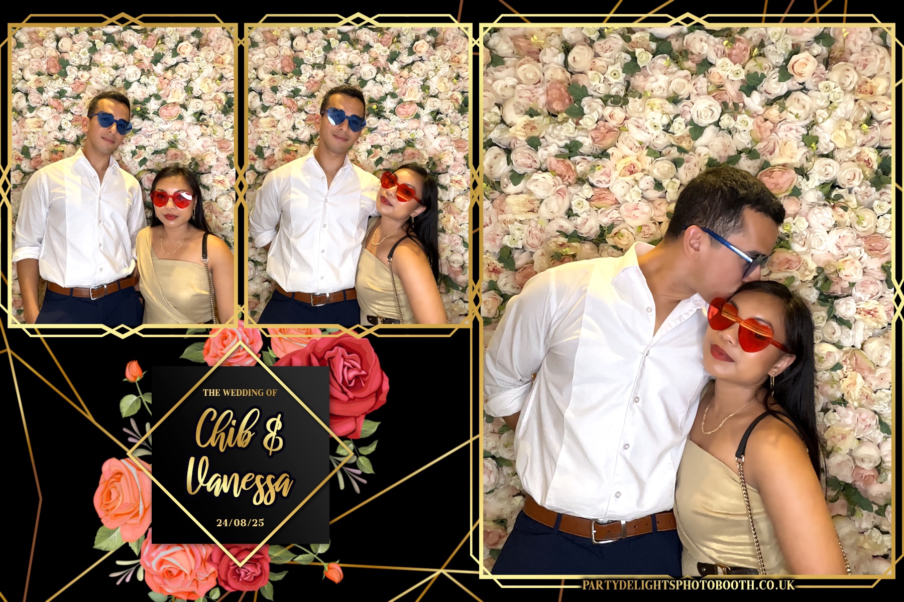 Vanessa and Chib's Wedding | View more photos from the event at gallery.partydelightsphotobooth.co.uk/u/PartyDelightsPhotoBooth/Vanessa-and-Chibs-Wedding