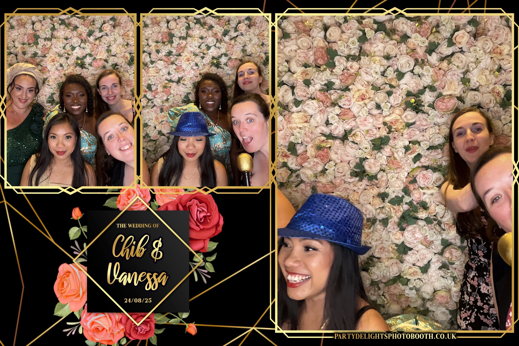 Vanessa and Chib's Wedding | View more photos from the event at gallery.partydelightsphotobooth.co.uk/u/PartyDelightsPhotoBooth/Vanessa-and-Chibs-Wedding