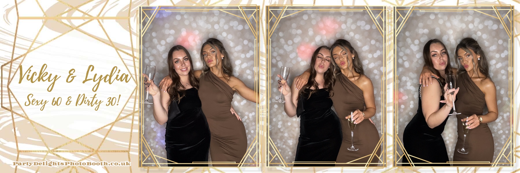 Vicky & Lydia 60th & 30th Birthday Party | View more photos from the event at gallery.partydelightsphotobooth.co.uk/u/PartyDelightsPhotoBooth/Vicky-Lydia-60th-30th-Birthday-Party
