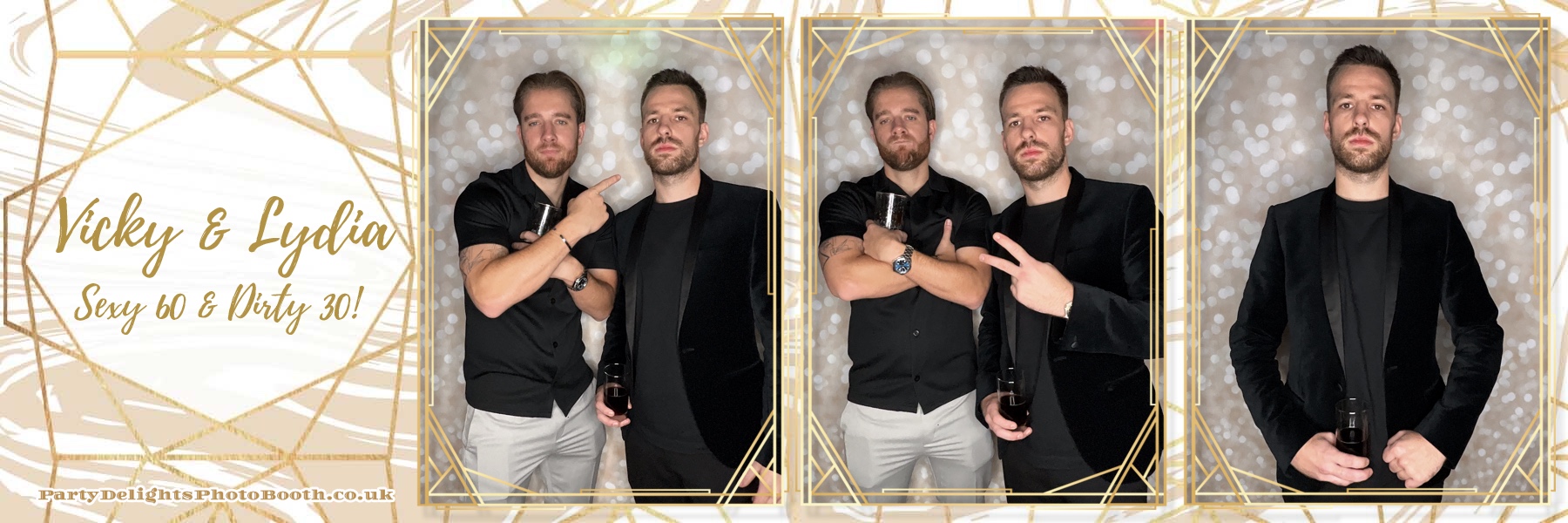 Vicky & Lydia 60th & 30th Birthday Party | View more photos from the event at gallery.partydelightsphotobooth.co.uk/u/PartyDelightsPhotoBooth/Vicky-Lydia-60th-30th-Birthday-Party