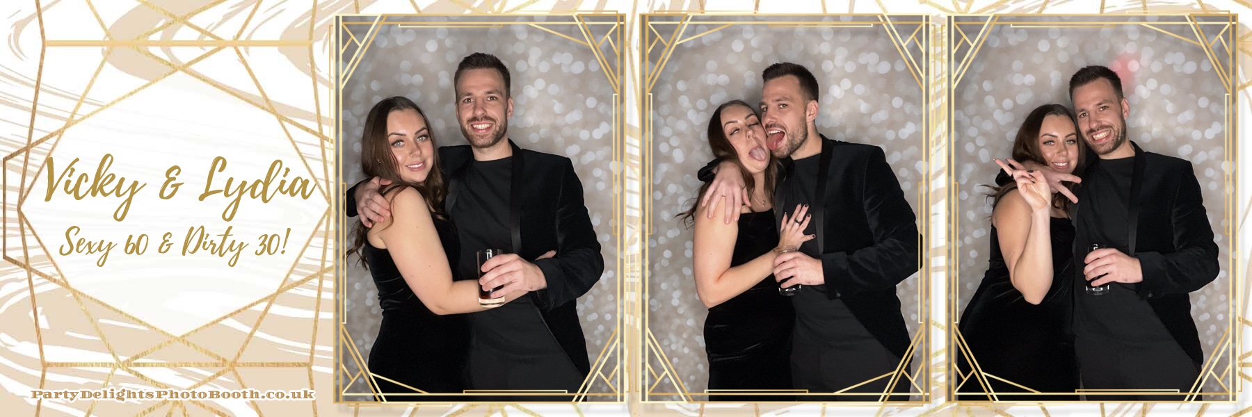 Vicky & Lydia 60th & 30th Birthday Party | View more photos from the event at gallery.partydelightsphotobooth.co.uk/u/PartyDelightsPhotoBooth/Vicky-Lydia-60th-30th-Birthday-Party