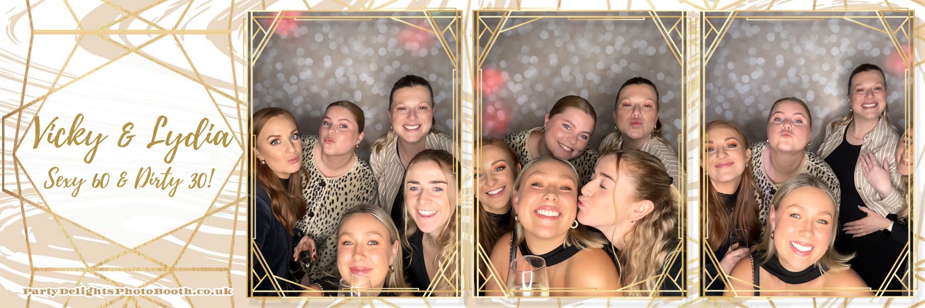 Vicky & Lydia 60th & 30th Birthday Party | View more photos from the event at gallery.partydelightsphotobooth.co.uk/u/PartyDelightsPhotoBooth/Vicky-Lydia-60th-30th-Birthday-Party