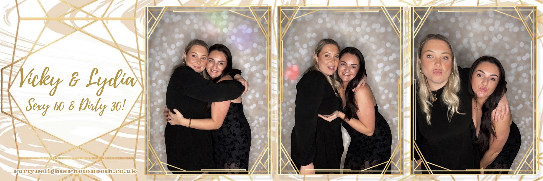 Vicky & Lydia 60th & 30th Birthday Party | View more photos from the event at gallery.partydelightsphotobooth.co.uk/u/PartyDelightsPhotoBooth/Vicky-Lydia-60th-30th-Birthday-Party