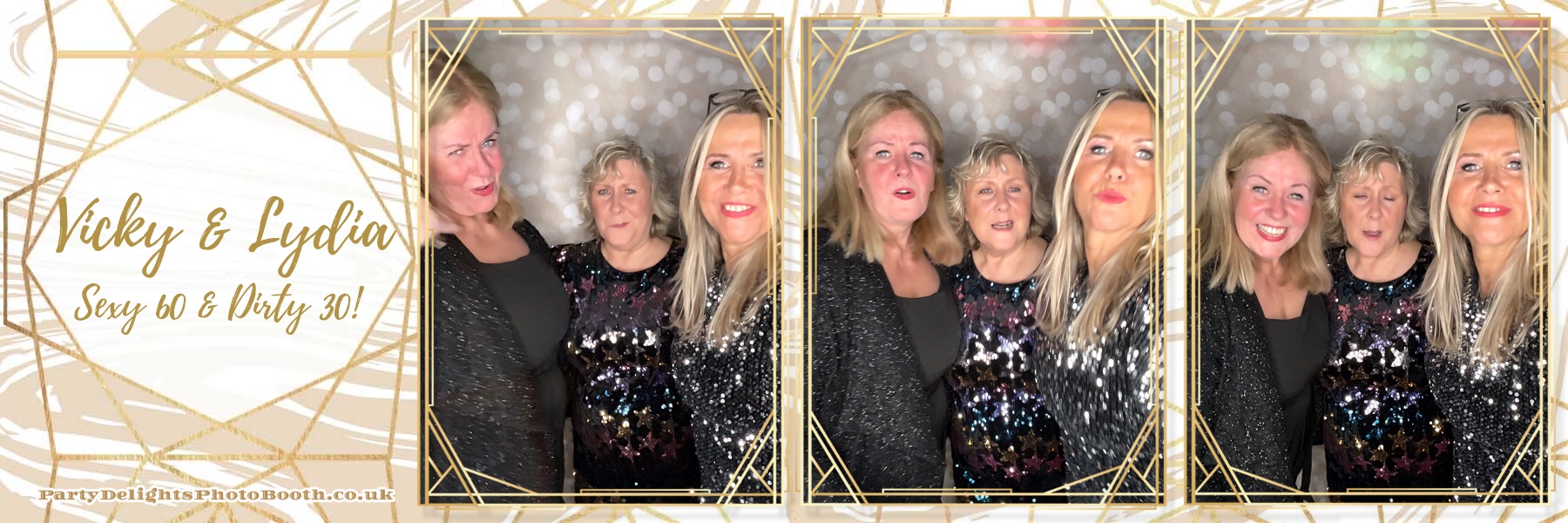 Vicky & Lydia 60th & 30th Birthday Party | View more photos from the event at gallery.partydelightsphotobooth.co.uk/u/PartyDelightsPhotoBooth/Vicky-Lydia-60th-30th-Birthday-Party
