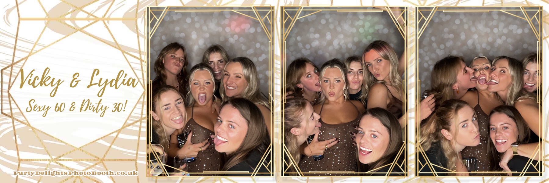 Vicky & Lydia 60th & 30th Birthday Party | View more photos from the event at gallery.partydelightsphotobooth.co.uk/u/PartyDelightsPhotoBooth/Vicky-Lydia-60th-30th-Birthday-Party
