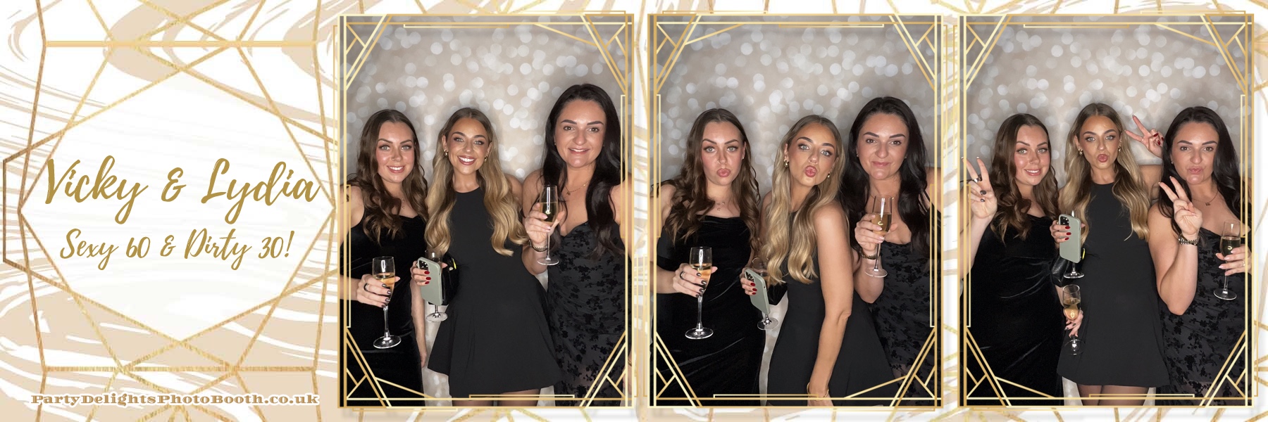 Vicky & Lydia 60th & 30th Birthday Party | View more photos from the event at gallery.partydelightsphotobooth.co.uk/u/PartyDelightsPhotoBooth/Vicky-Lydia-60th-30th-Birthday-Party
